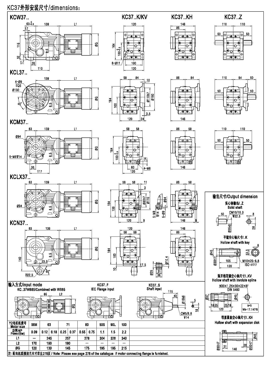 K系列減速機
